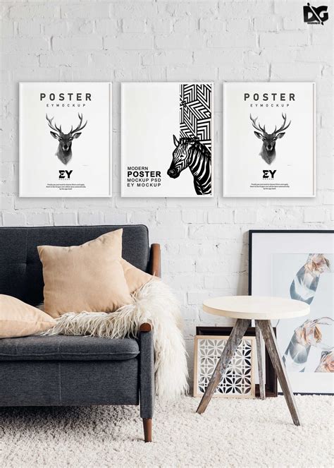 Nursery Wall Art Mockup Free – Flagler Productions