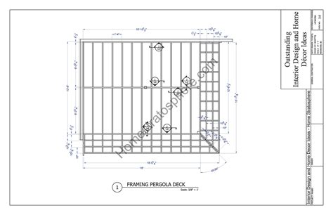 Free Deck Plan with Pergola (Download Full PDF Blueprint)