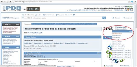 How to download a protein sequence in fasta format? | ResearchGate