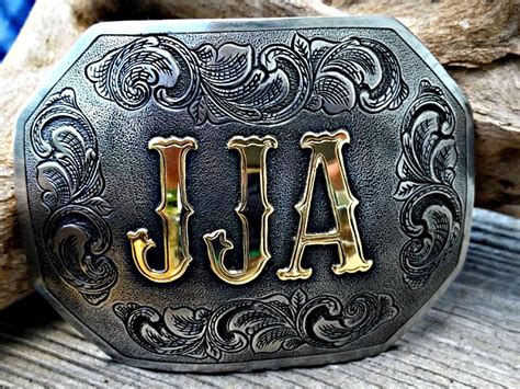 Custom Silver Western Belt Buckles | semashow.com