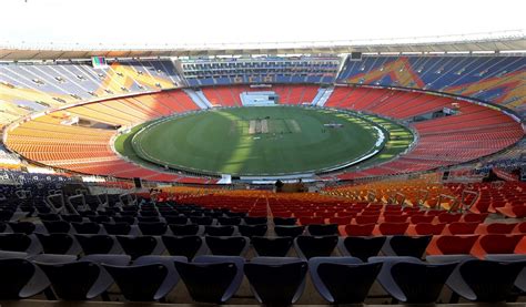 World's largest cricket stadium in India with link to Trump | Sport