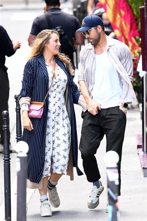 How Blake Lively and Ryan Reynolds Dressed for Paris Lunch Date - WebTimes