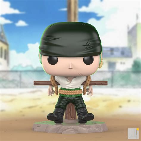 ArtStation - Zoro Roronoa One piece Funko POP fanart