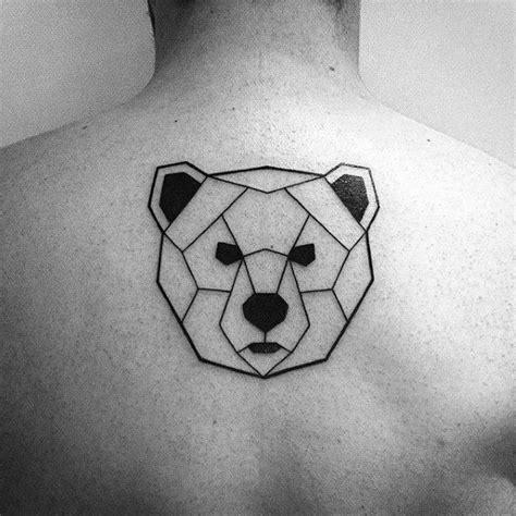 60 Cool Geometric Bear Tattoo Designs for Men [2024 Guide] | Geometric ...