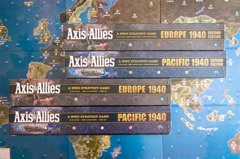 Map for Axis & Allies Pacific 1940 Second Edition | Axis & Allies .org