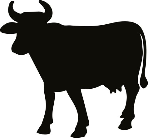 Free Cow Silhouette Cliparts, Download Free Cow Silhouette Cliparts png ...