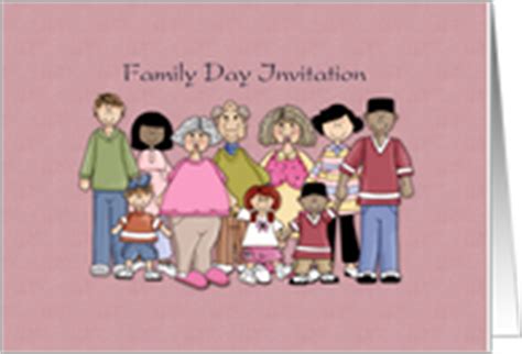 Family Day Invitations from Greeting Card Universe