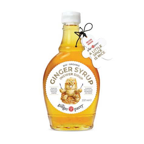 Organic Ginger Syrup - The Ginger People