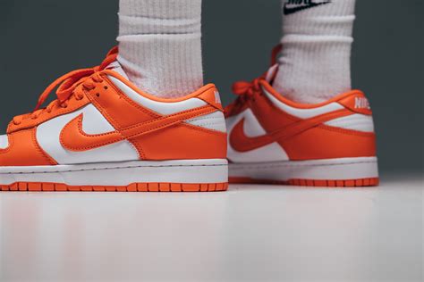 Nike Dunk Low Syracuse (Orange Blaze) Dropping This Weekend ...