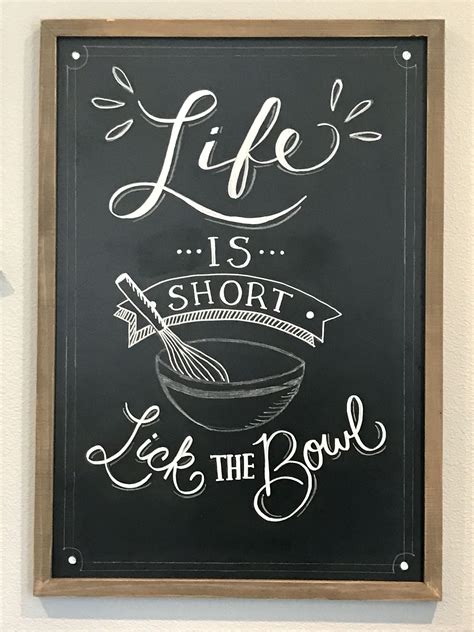 20+ Chalkboard Art Ideas For Kitchen – The Urban Decor