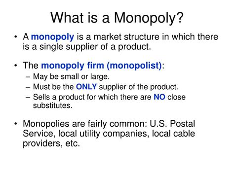 PPT - Monopoly PowerPoint Presentation - ID:442845