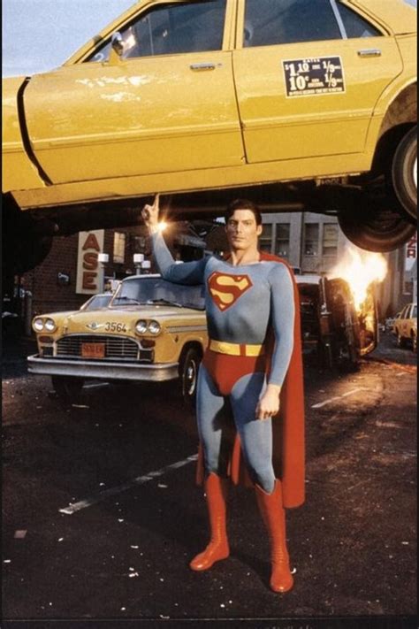 Christopher Reeve on the set of Superman in 1977 : r/OldSchoolCool