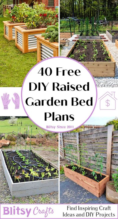 40 Easy to Build Raised Garden Bed Plans - Blitsy