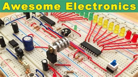 10 Cool Electronic Projects on Breadboard - YouTube