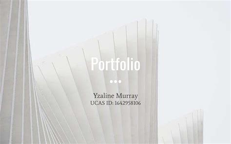 UCL Architecture Portfolio by yzzymurray - Issuu