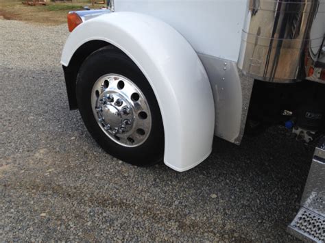 Peterbilt 379 Or 359 6" Drop Front Fenders Free Shipping!!! - New for ...