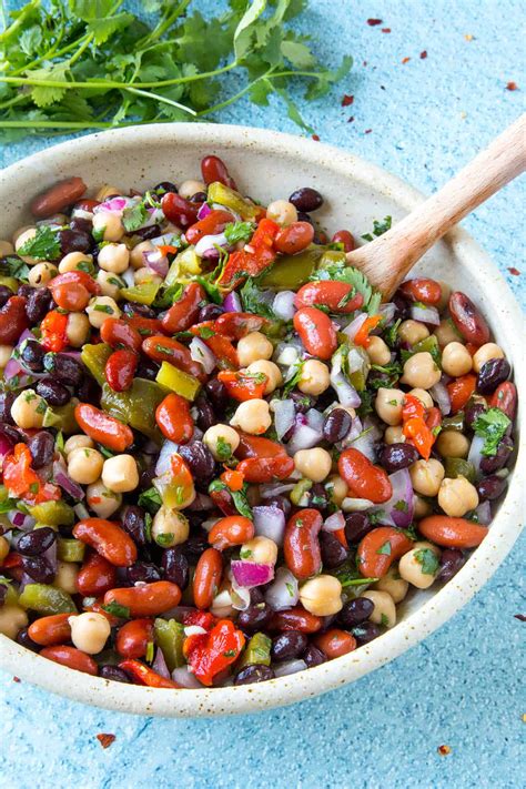 Mike's Zesty Three Bean Salad - Chili Pepper Madness