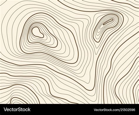 Topographic map background of mountain terrain Vector Image