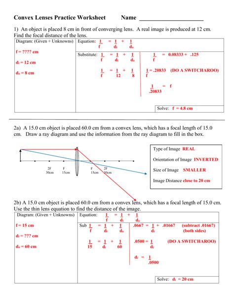 Thin Lens Equation Calculator - Tessshebaylo