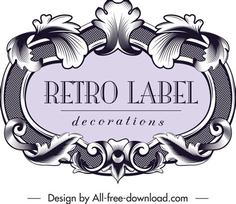 Editable vintage label template vectors free download 51,792 editable ...