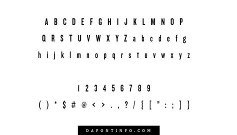 Knockout Font Free Download - DaFontInfo