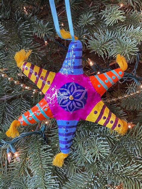 LARGE Mexican PINATA Ornaments Mexican Christmas Ornament - Etsy Canada ...