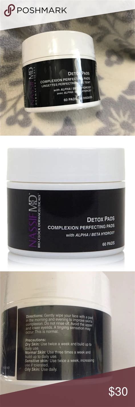 Nassif MD Detox Pads NWT | Detox pad, Detox, Pad