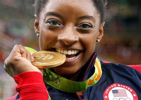 Simone Biles stands alone in gymnastics history - Houston Chronicle