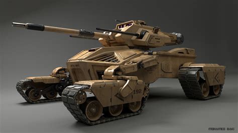 Mohamed Abdel Baki - Sci-Fi Tank