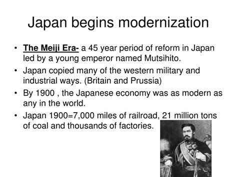 PPT - Modernization in Japan PowerPoint Presentation, free download ...