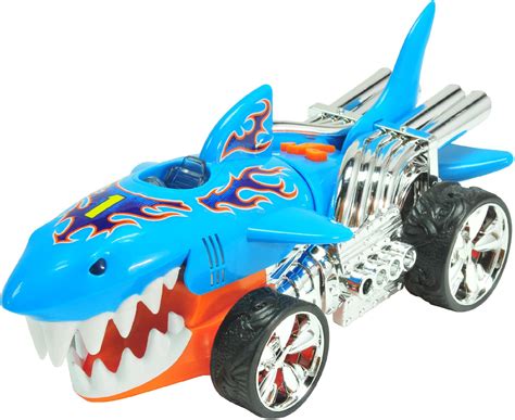 Hot Wheels Extreme Action Lights & Sounds - Shark Cruiser - Toys ...