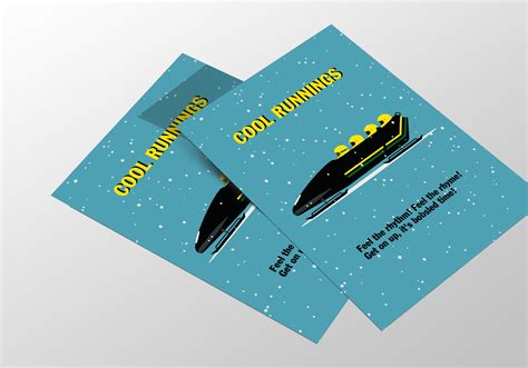 Cool Runnings Movie Inspired Minimal Wall Art Print Poster - Etsy