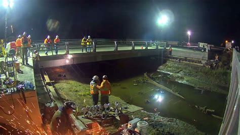 Jacoby Creek Bridge Replacement Project Timelapse Video - YouTube