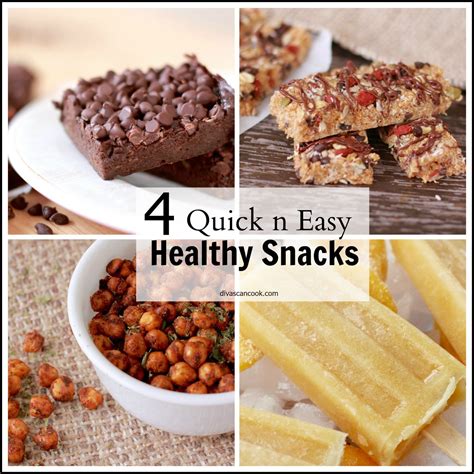 Healthy Quick Snack Ideas