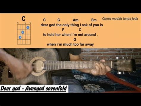 Dear god - Avenged Sevenfold (kunci gitar,chord lagu dan lirik) - YouTube