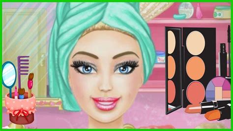 Barbie Makeup Tutorial Barbie Makeup Game for girls Barbie doll games ...