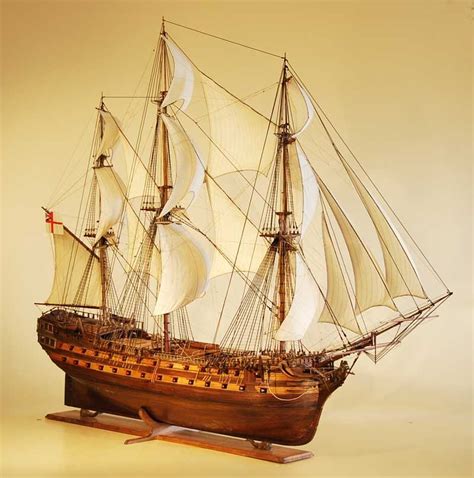 HMS Ramillies model ship starboard bow | Model sailing ships, Sailing ...