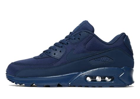 Nike Leather Air Max 90 Ripstop in Navy (Blue) for Men - Lyst