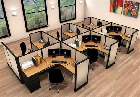 Corporate Office Furniture - Cubicles 6x6 - 5x6x47