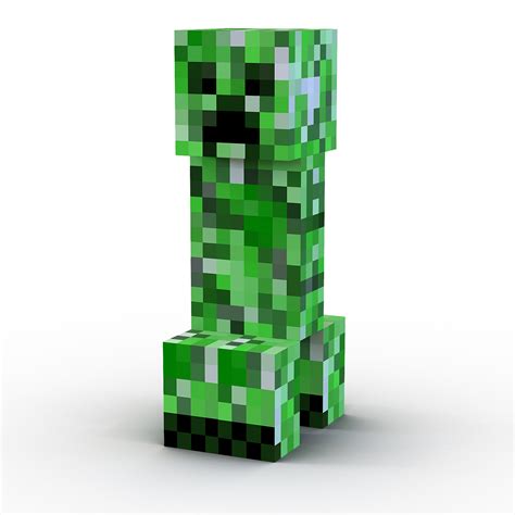 3d minecraft creeper