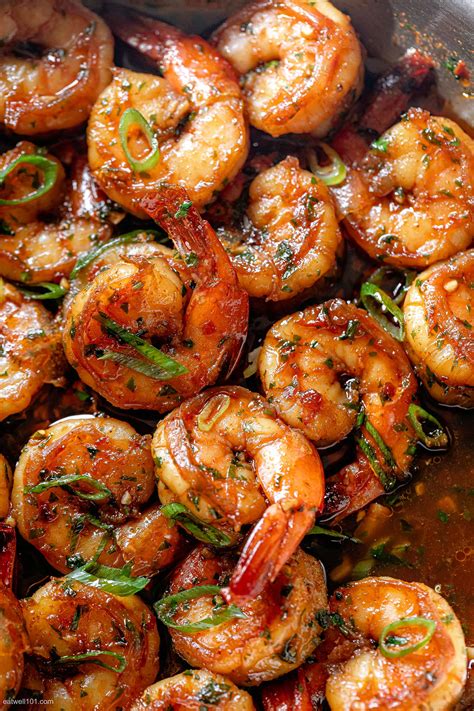 Honey Garlic Shrimp Recipe – Easy Shrimp Recipe — Eatwell101