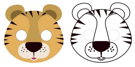 Tiger Mask Printable | Chinese New Year Crafts - Joy in Crafting