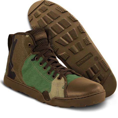 Altama Maritime Assault Boot Mid Woodland Camo 2020 Version