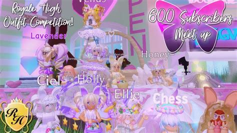 600 Subscribers! Royale High Dress Up Competition w/ you! - YouTube