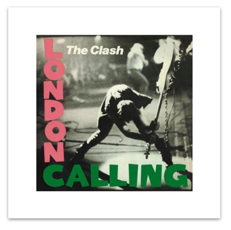 Clash album cover artwork: London Calling (1979) - Snap Galleries ...