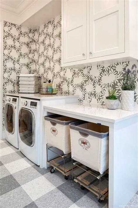 50 Small Laundry Room Design Ideas To Try - SWEETYHOMEE