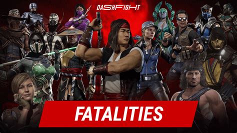 Mortal Kombat 11 Fatalities: a Complete Guide | DashFight