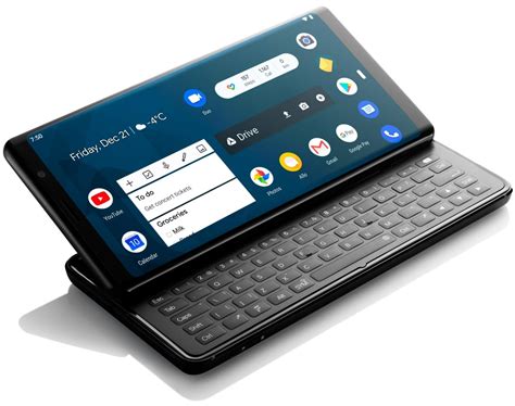 Slider phone reborn: Fxtec Pro1 delivers Android 9 plus slide-out ...