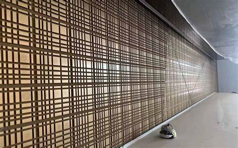 3D Textured Wall Panels with Liquid Metal Finishes | TBK Metal