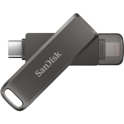 SanDisk 128GB iXpand Flash Drive Luxe SDIX70N-128G-AN6NE B&H